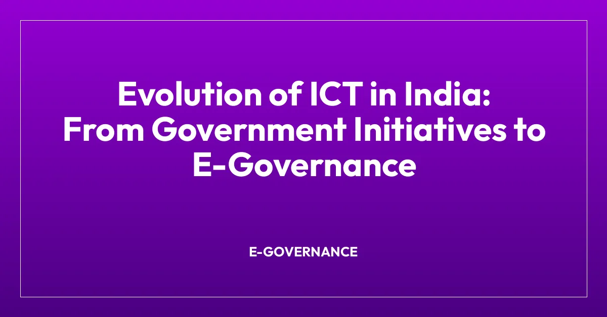 E-Governance • BA Notes